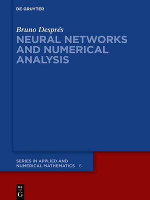 cover image of Neural Networks and Numerical Analysis